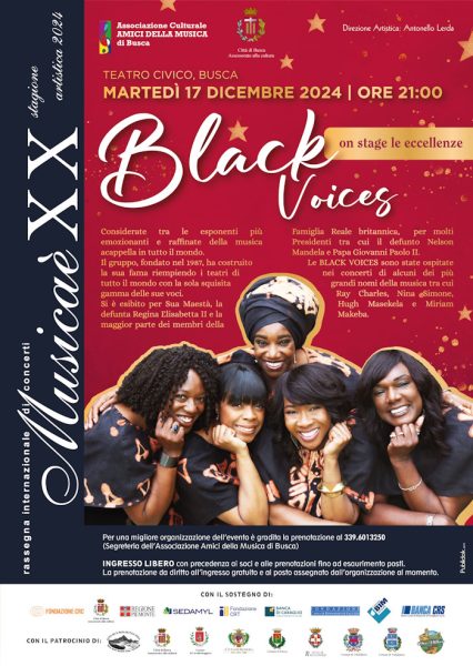 Black Voices – 17 dicembre 2024