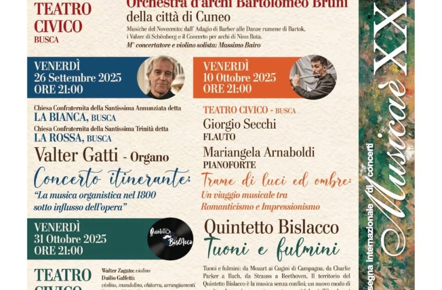 Programma Settembre Ottobre 2025