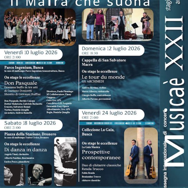 Il Maira che suona – luglio 2026