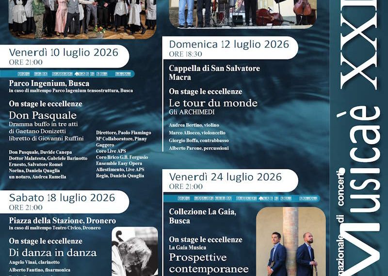Il Maira che suona – luglio 2026