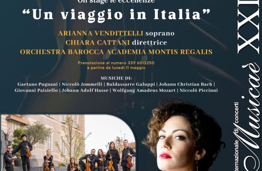 Un viaggio in Italia – 16 maggio 2026