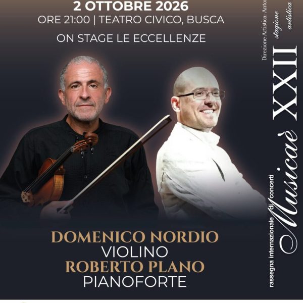 On stage – 2 ottobre 2026